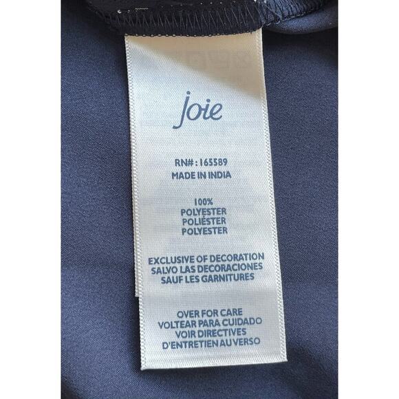 Joie Baltic Print Mini Dress Baltic Print XXL Floral Swing Trapeze Romantic - Picture 14 of 16